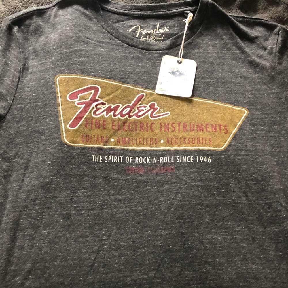 Men’s Lucky Brand Fender T-shirt